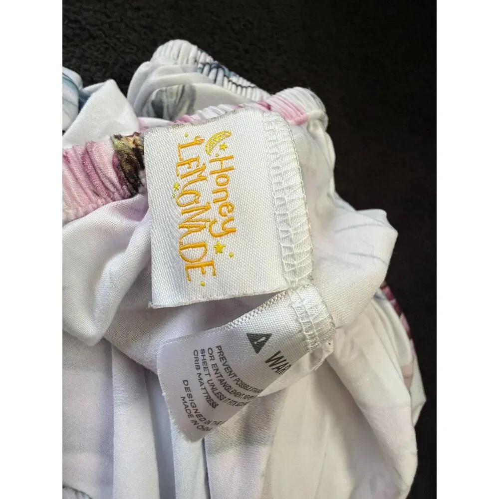 Cute floral sheets by Honey Lemonade